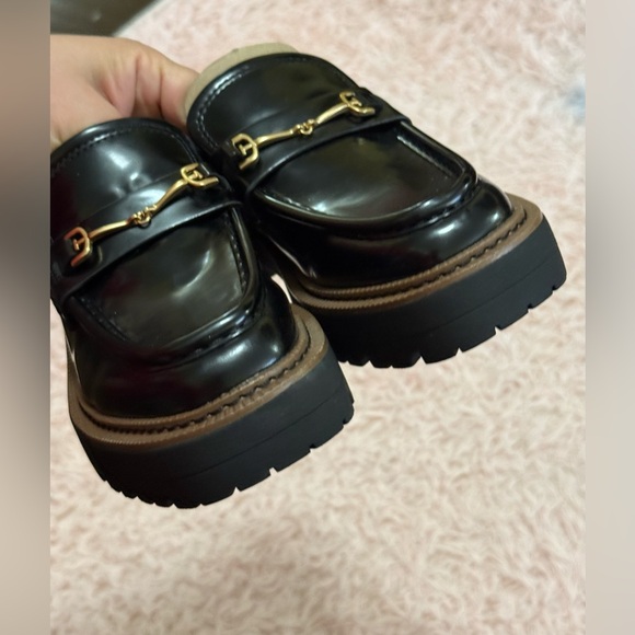 Sam Edelman Women’s Lennon Lug Sole Mule Black Leather Color Size 5.5 NWOB - Picture 13 of 16